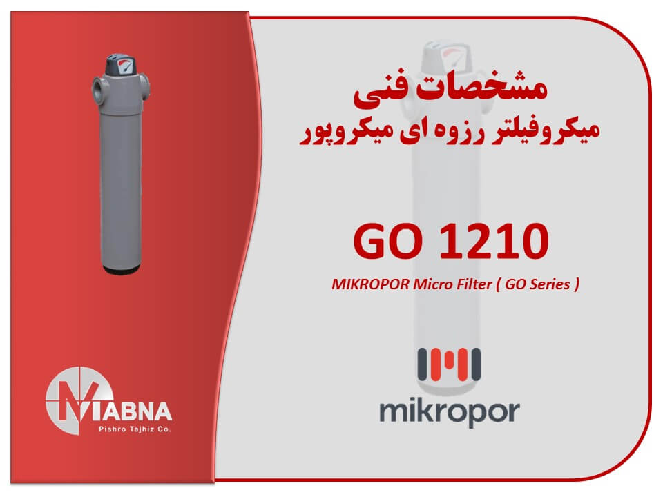 Mikropor Micro Filter GO1210