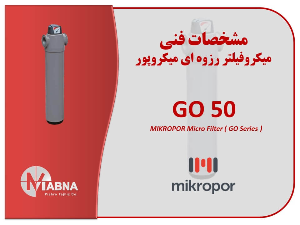 Mikropor Micro Filter GO50