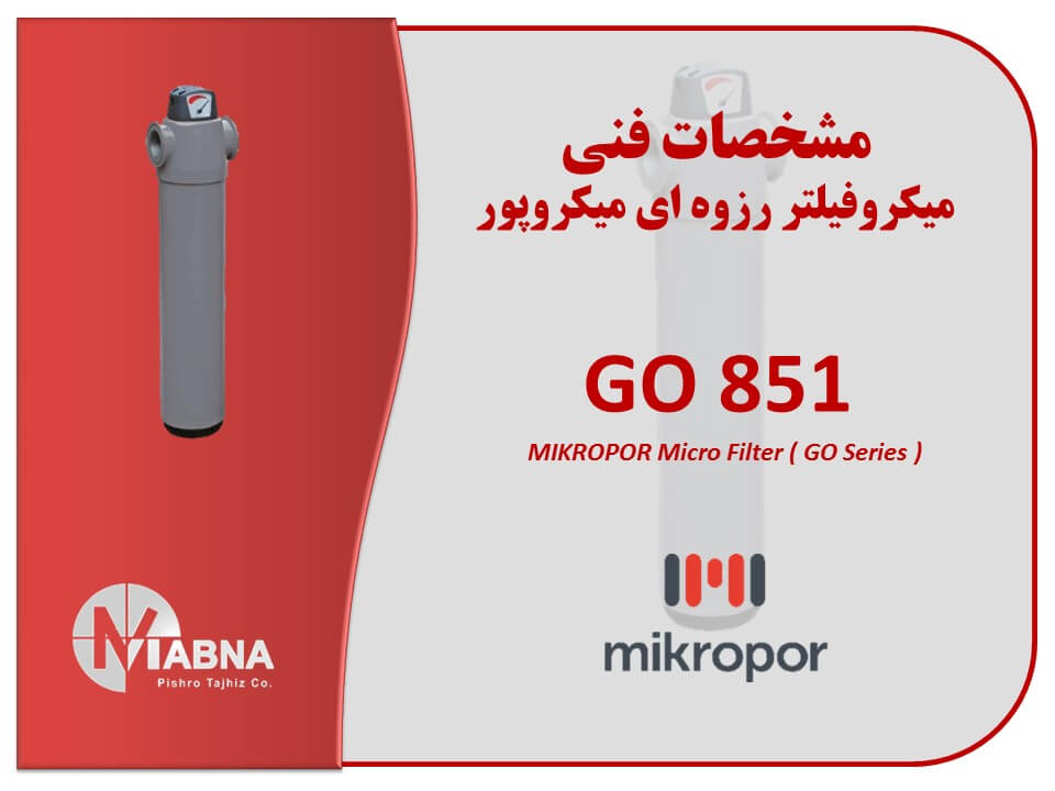 Mikropor Micro Filter GO851