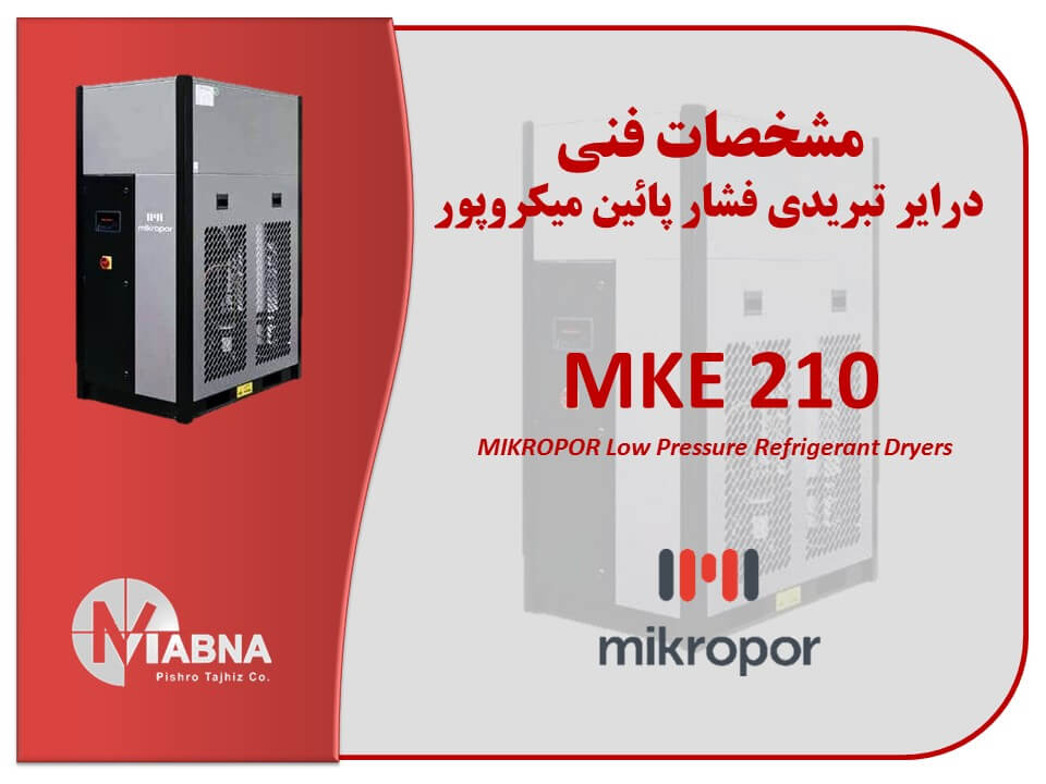 Mikropor Refrigerant Dryers MKE 210